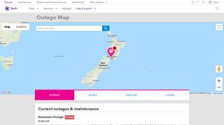
                            3. Outage Status: Check here for issues and faults | Spark NZ