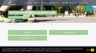 
                            3. Outdoor Fitness in München | everfits Outdoor Fitness