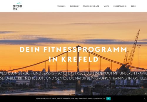 
                            10. Outdoor Gym Traning jetzt in KREFELD - Mit Zirkeltraining abnehmen