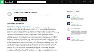 
                            11. Outdooractive CMS for iOS - Free download and software reviews ...