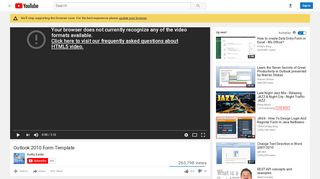 
                            7. Outlook 2010 Form Template - YouTube