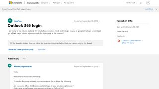 
                            4. Outlook 365 login - Microsoft Community