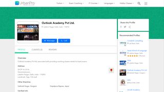 
                            10. Outlook Academy Pvt Ltd. in Lakshmi Nagar, Delhi - UrbanPro.com