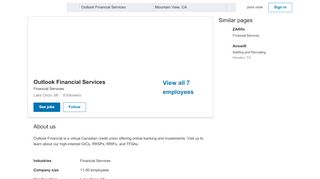
                            7. Outlook Financial Services | LinkedIn