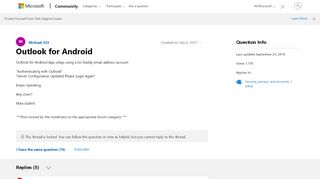 
                            1. Outlook for Android - Microsoft Community