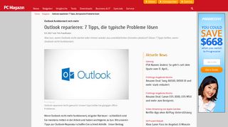 
                            3. Outlook funktioniert nicht mehr? Diese 7 Tipps helfen - PC Magazin
