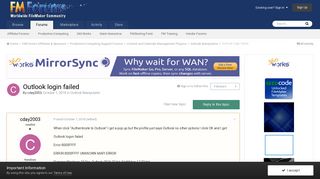 
                            3. Outlook login failed - Outlook Manipulator - FMForums.com