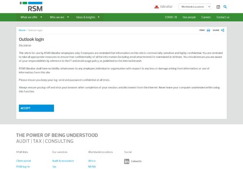 
                            7. Outlook login | RSM Gibraltar - RSM Global