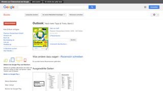 
                            12. Outlook: Noch mehr Tipps & Tricks - Google Books-Ergebnisseite