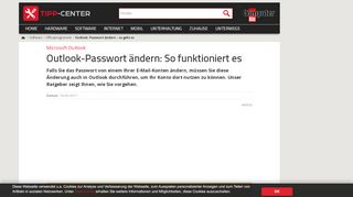 
                            8. Outlook: Passwort ändern – so geht es | TippCenter