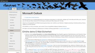 
                            13. Outlook - riseup.net
