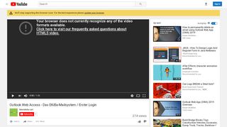 
                            7. Outlook Web Access - Das EKiBa-Mailsystem / Erster Login - YouTube