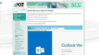 
                            6. Outlook Web Access (OWA) - KIT - SCC