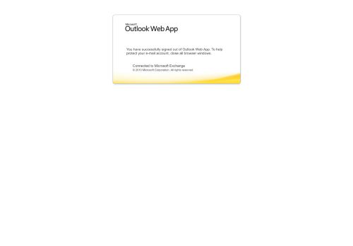 
                            10. Outlook Web App - Sign out - Cybage