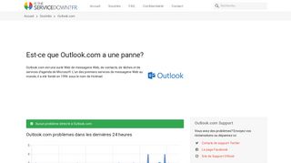 
                            10. Outlook.com est-il en panne? Statut actuel et problèmes - Is The ...