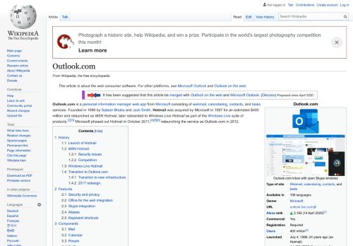 
                            6. Outlook.com - Wikipedia