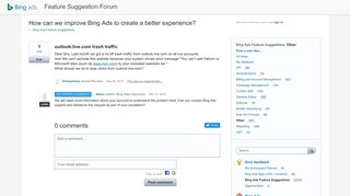 
                            13. outlook.live.com trash traffic – Bing Ads Feature Suggestions
