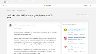 
                            4. Outlook/Office 365 loads wrong display name on To: field. - Microsoft ...