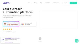 
                            1. Outreach automation - find, validate and email prospects with Snovio