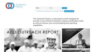 
                            6. Outreach Portal