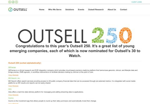 
                            11. Outsell 250 | Outsell Inc.