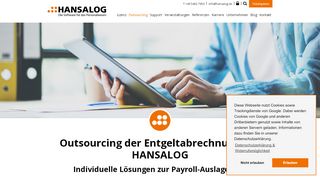 
                            3. Outsourcing: Entgeltabrechnung auslagern - HANSALOG