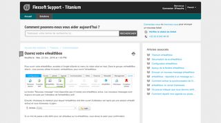 
                            10. Ouvrez votre eHealthbox : Flexsoft Support - Titanium