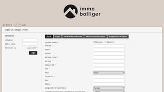 
                            9. Ouvrir un compte | Immo Bolliger AG - Immomig SA