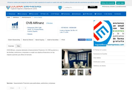 
                            11. OVB Allfinanz - Lucena Empresas
