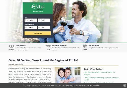 
                            3. Over 40 Dating: Your Love-Life Begins at Forty! | EliteSingles