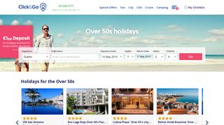 
                            5. Over 50 Holidays - Great Sun Holiday Deals from Click&Go