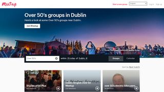 
                            13. Over 50's groups in Dublin - Meetup