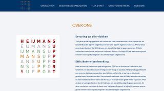 
                            8. Over Ons – Heijmans-Support