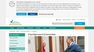 
                            3. Over SeniorWeb > Vrijwilligerswerk bij SeniorWeb | SeniorWeb