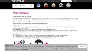 
                            7. over wowdeal - WOWdeal.nl – Ontdek, beleef & geniet