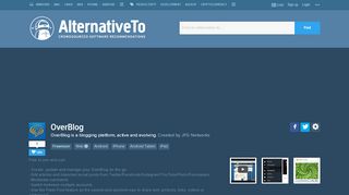 
                            8. OverBlog Alternatives and Similar Apps and Websites - AlternativeTo.net