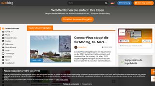 
                            4. Overblog - Die besten Blogs und der beste Blog-Plattform