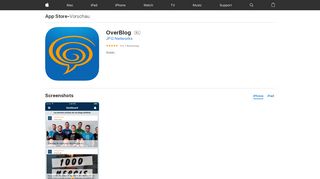 
                            7. OverBlog im App Store - iTunes - Apple