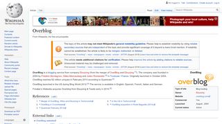 
                            11. Overblog - Wikipedia