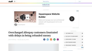 
                            9. Overcharged Afterpay customers frustrated with delays in being ...