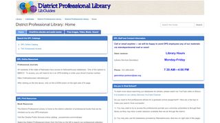 
                            11. OverDrive ebooks and audio books - District Professional Library ...