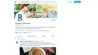 
                            6. OverDrive Libraries (@OverDriveLibs) | Twitter