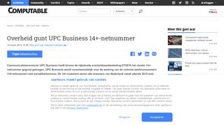 
                            11. Overheid gunt UPC Business 14+-netnummer | Computable.nl