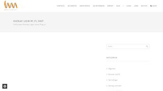 
                            9. Overlay Login im Jtl Shop - Webagentur-Meerbusch