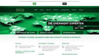 
                            8. Overnight Courier Uhlenbrock GmbH -Ihr Overnight Kurier in Frankfurt