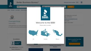 
                            9. Overnight Prints | Better Business Bureau® Profile