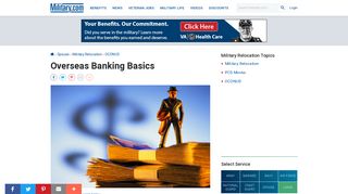 
                            10. Overseas Banking Basics | Military.com