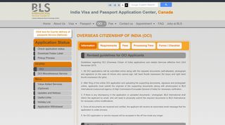 
                            12. OVERSEAS CITIZENSHIP OF INDIA (OCI) passport at Canada ...