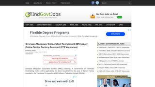 
                            9. Overseas Manpower Corporation Recruitment 2018 Apply Online ...