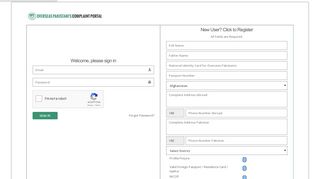 
                            4. Overseas Pakistani's Complaint Portal